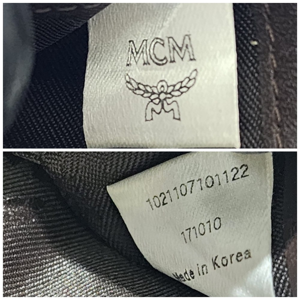 MCM Bill Leather Wallet Brown - Picture 5 of 14